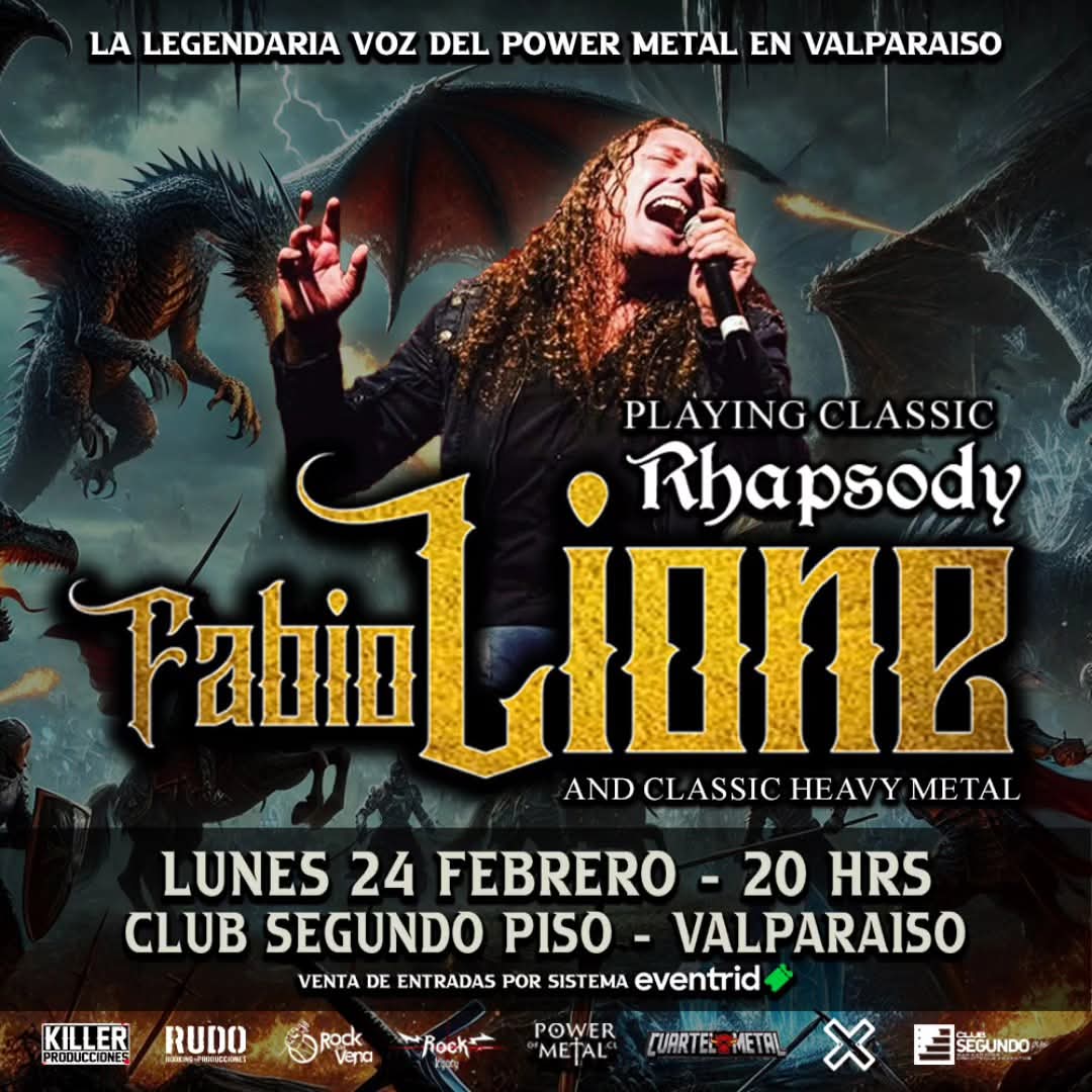 Fabio Lione regresa a Chile con fechas en distintas ciudades
